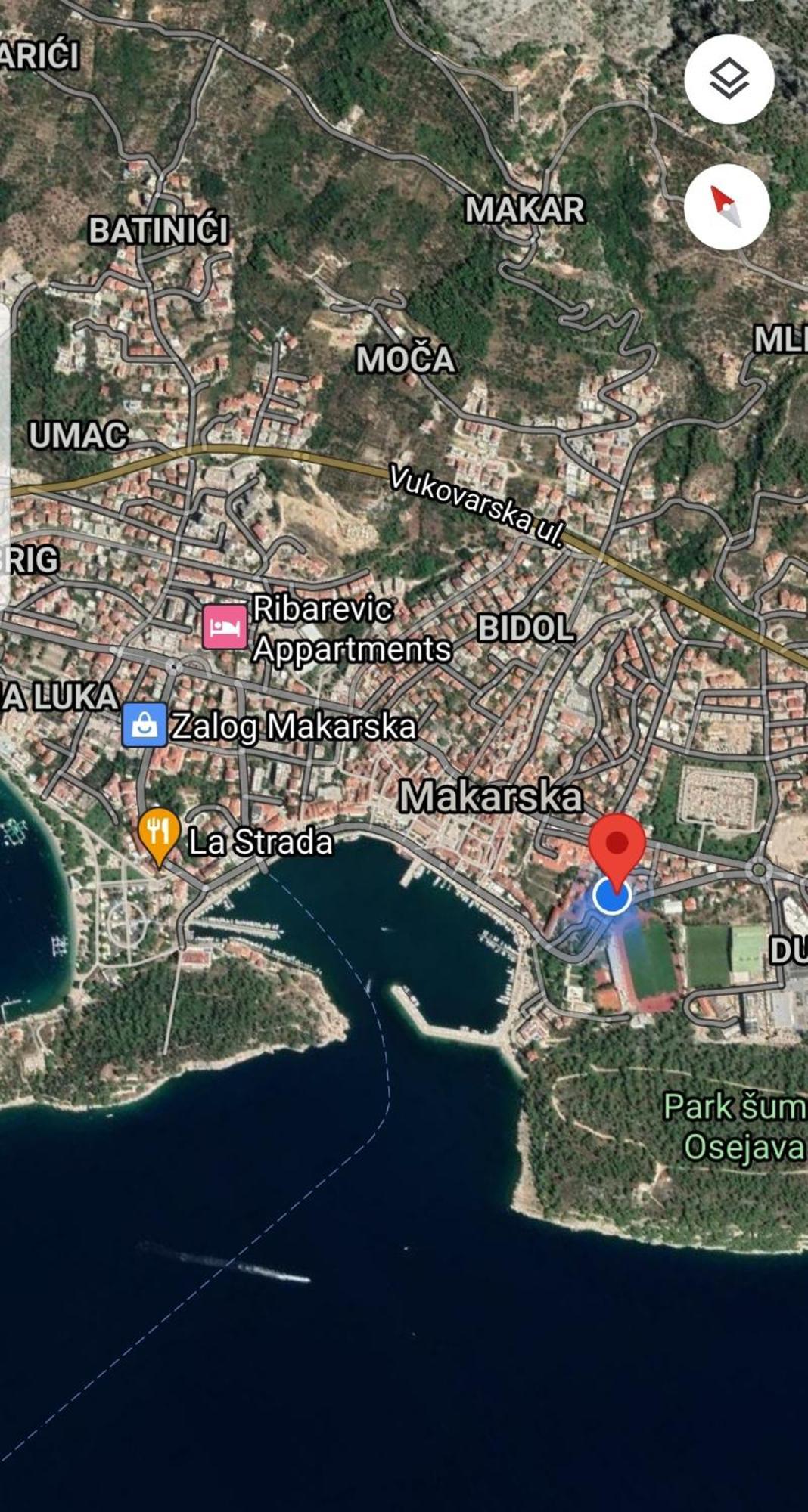 Apartment Afrika Макарска Екстериор снимка